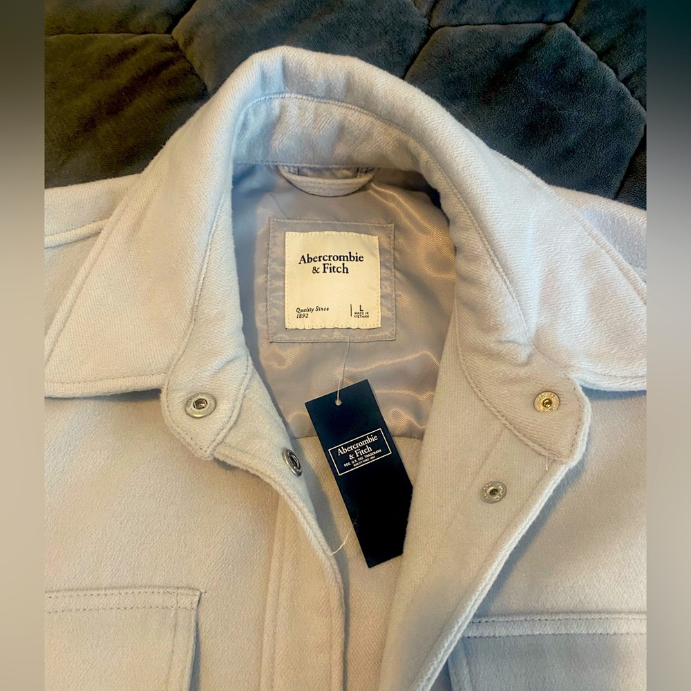 Abercrombie & Fitch Light Beige/Tan Women’s Jacket